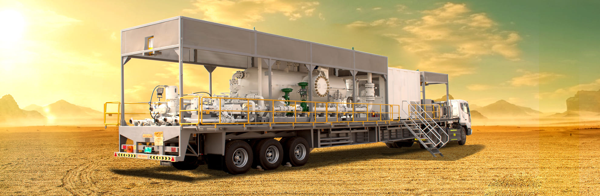 1440 PSI Well Testing Trailer Package